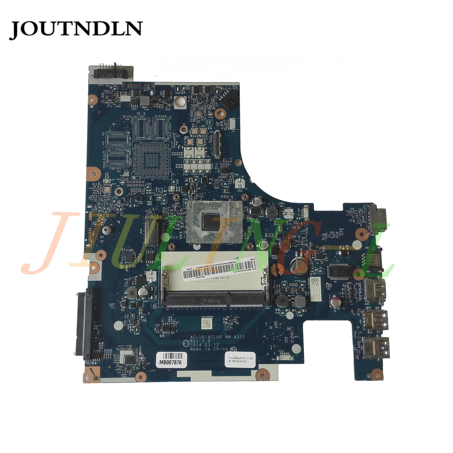 Материнская плата JOUTNDLN для ноутбука Lenovo G50 30 ACLU9 ACLU0 45104312024 NM A311 W/ n3540 cpu|motherboard