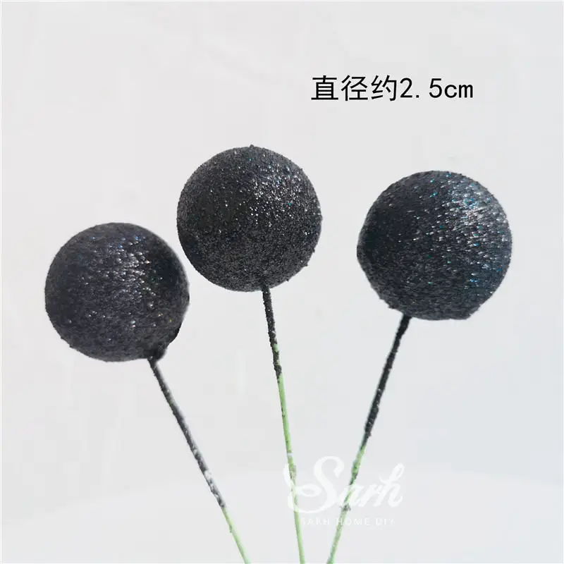 5pc 2.5cm ball Украшение в виде звездного космонавта, Ins, зеркальный шар, планета, Топпер для торта, день рождения детей, вечерние принадлежности, прекрасные подарки - Цвет: 5pc 2.5cm ball