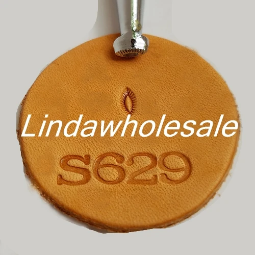 Herramientas de cuero, herramientas de impresi&oacute;n para manualidades japonesas S629, sello de cuero-2