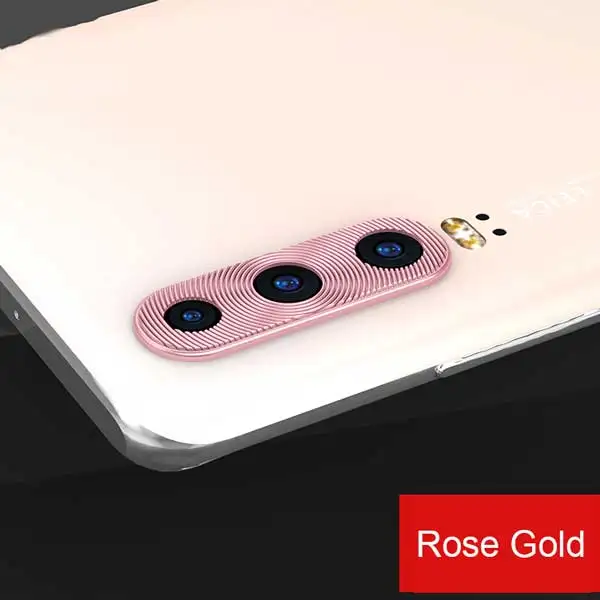 Rose Gold Защита объектива для huawei P30 Pro P20 Lite mate 20 20X чехол металлический объектив камеры защитное кольцо для Honor 20i 20 Pro Чехол - Цвет: Rose Gold