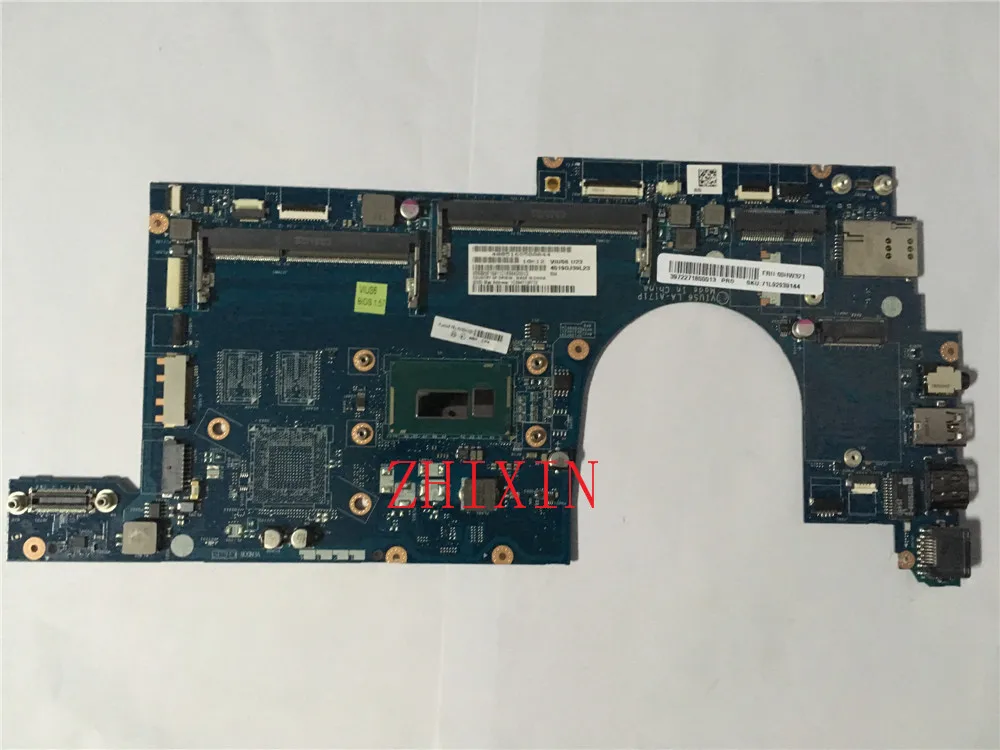 

Yourui для Lenovo S540 S5-540 для материнская плата 00HW321 VIUS6 LA-A171P интегрирован с SR1EN I3-4030 ЦПУ материнская плата