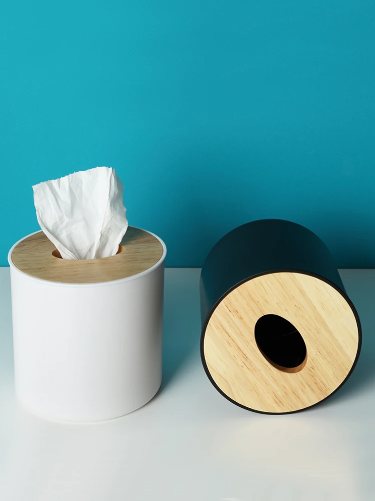 Ins скандинавский ящик для хранения съемной рулонной бумаги деревянная коробка