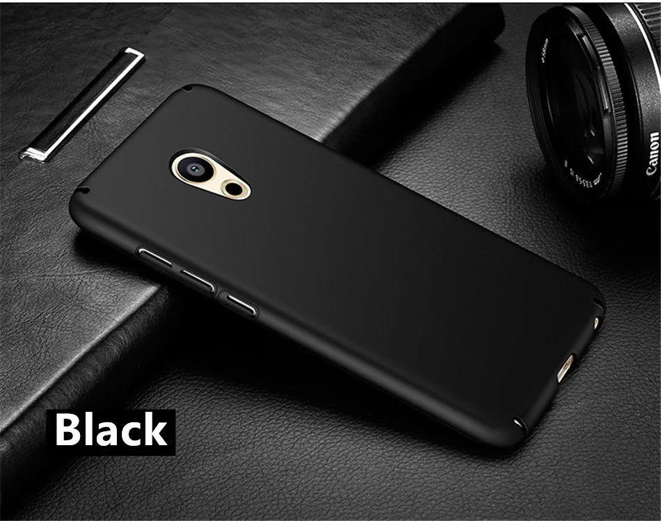 Жесткий Чехол для Miezu M3 Note M5 Note M3s M5s M6 M6 Note чехол полное покрытие для Meizu U10 U20 жесткий корпус Coque Fundas Capa on M3 MAX - Цвет: Black