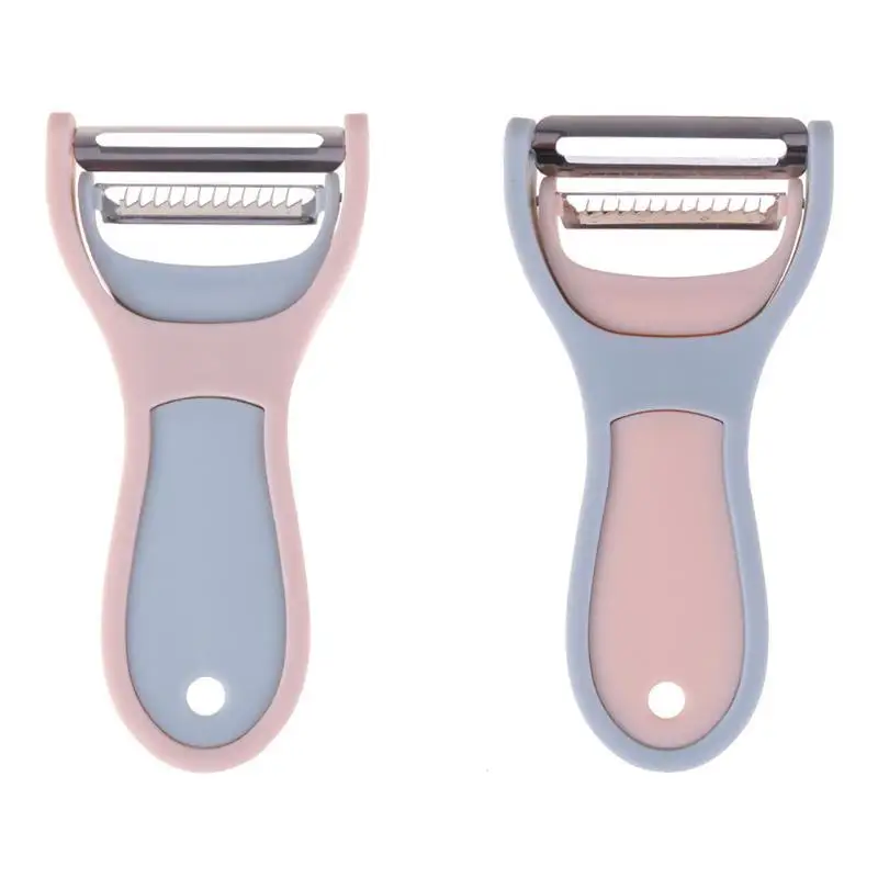 2 in 1 Fruit Vegetable Peeler Slicer Tools Double Planing Grater Julienne Cutter Grinder Kitchen Gadget | Дом и сад