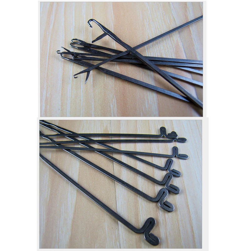 Набор из нержавеющей стали 5 (7 размеров/набор) вязаные крючком шарики иглы ручные