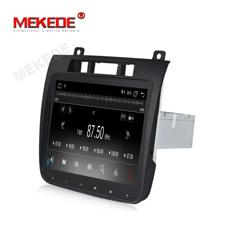 MEKEDE 8,4 дюймов 2 din android 9,1 2+ 32G автомобильный DVD gps навигатор для VW Volkswagen TOUAREG 2012-, радио, wifi, четырехъядерный