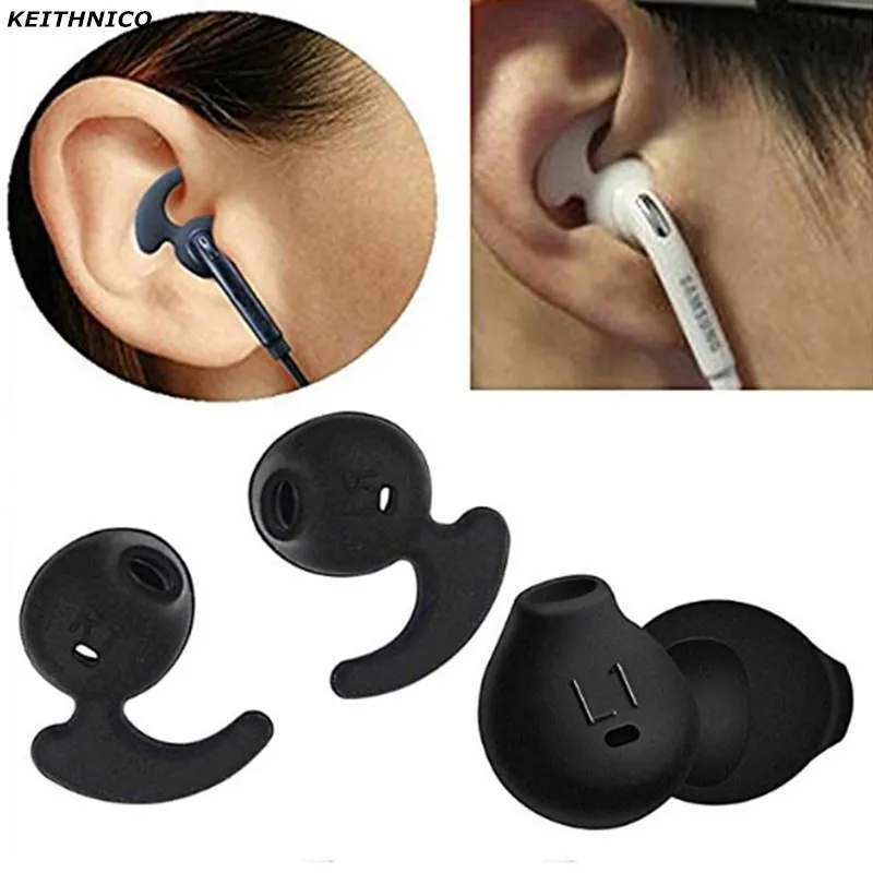 

5 Pairs Silicone Earbuds Ear Tips Replacement Earphone Case for Samsung Galaxy S7 S6 edge Stereo Ear Wings Hooks Cap Earhook