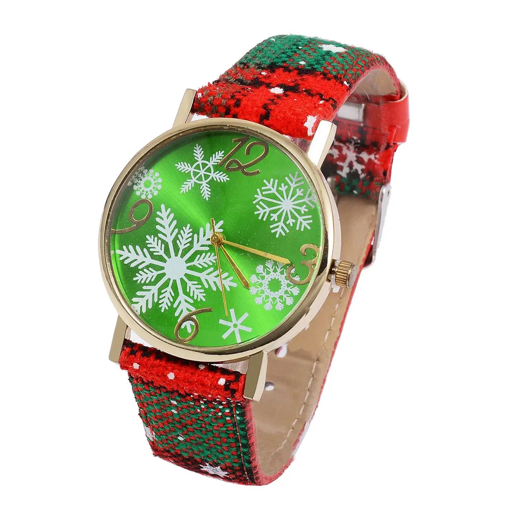 Новые часы женские рождественские Подвесные на каждый день пояс снежинки