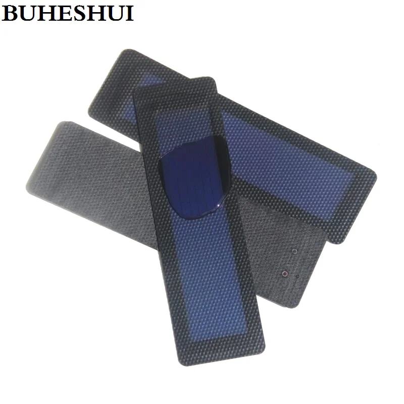 BUHESHUI 0 5 Вт гибкие солнечные элементы аморфного кремния могут складываться очень