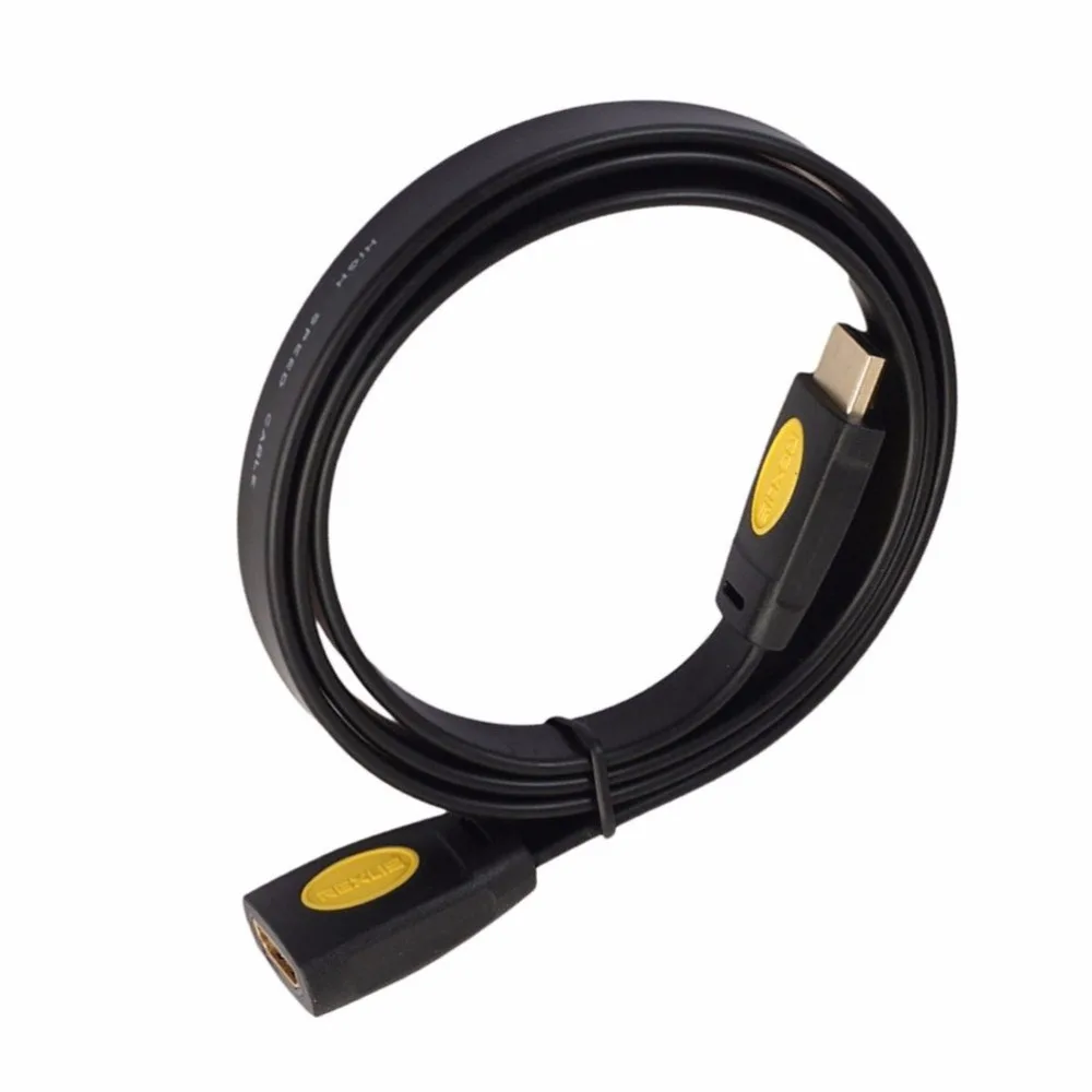 6 футов/1 8 м позолоченный 4K 3D HDMI удлинитель кабеля штырь гнездо HD TV 1080P|Кабели для