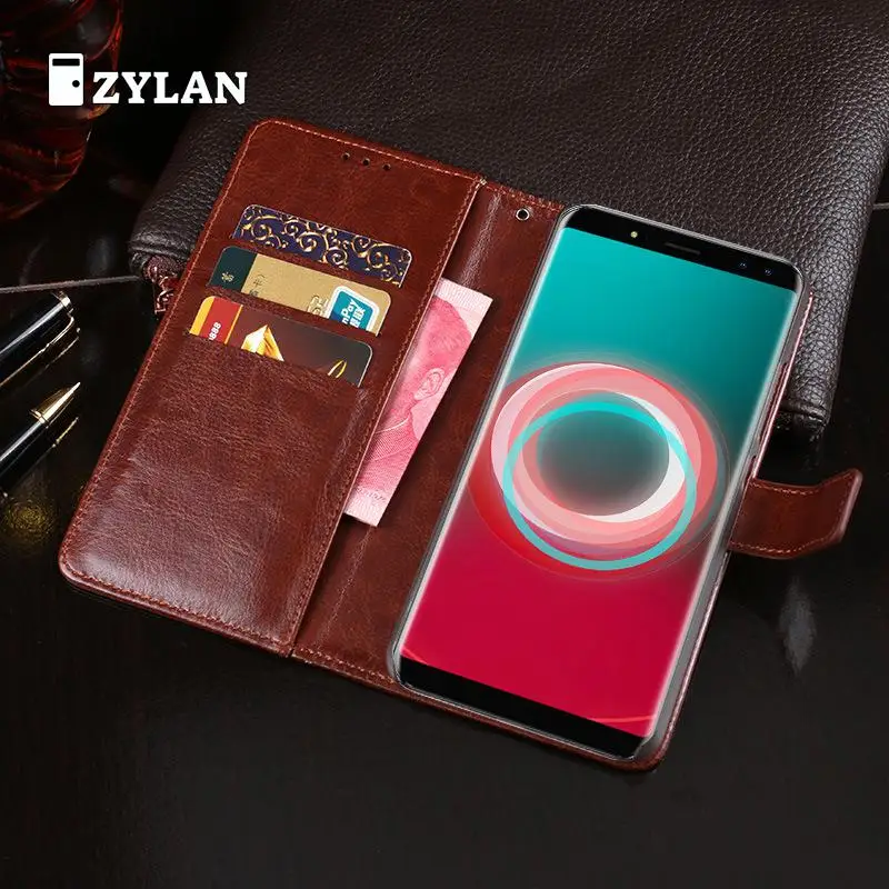Чехол для zylan Vernee X чехол 6 0 дюйма высококачественный кожаный флип телефона