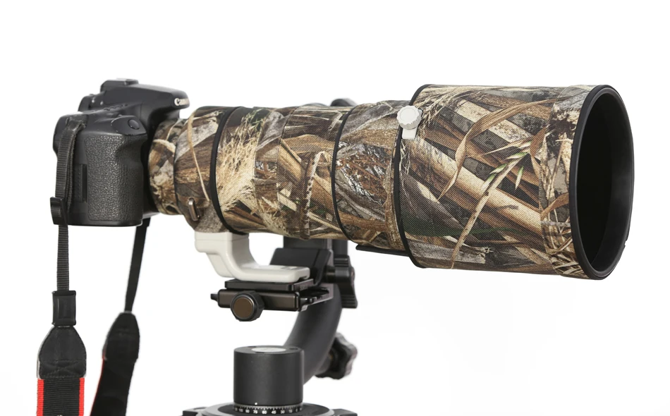 ROLANPRO водонепроницаемый камуфляжный чехол от дождя для Canon EF 300 мм f/2 8 L IS II USM