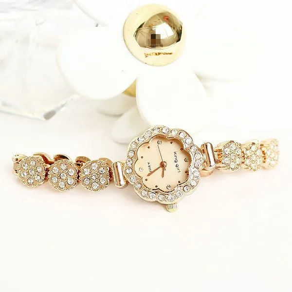 Бесплатная доставка оптовая продажа роскошные часы для женская мода Partysu