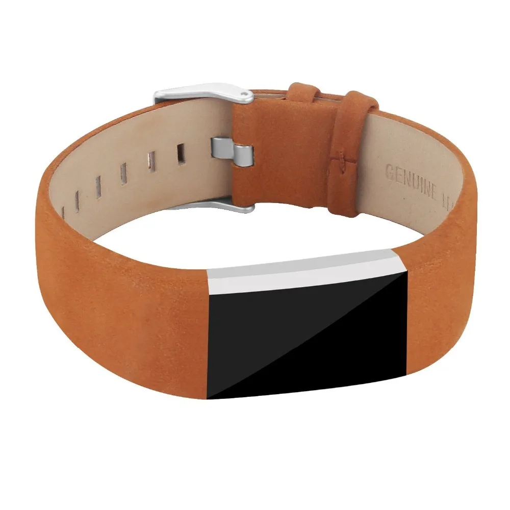 Ремешки для браслета FitBit Charge 2 кожа розовое золото серебро ремни для Charge 2 кожаный браслет с ремешком для часов маленький