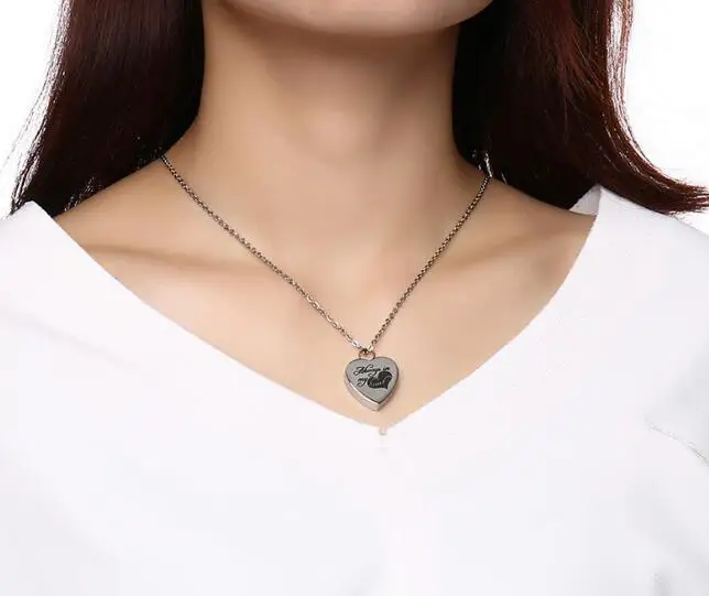 Ожерелье Fate love из нержавеющей стали для женщин и мужчин 20 дюймов|necklace women|pendant