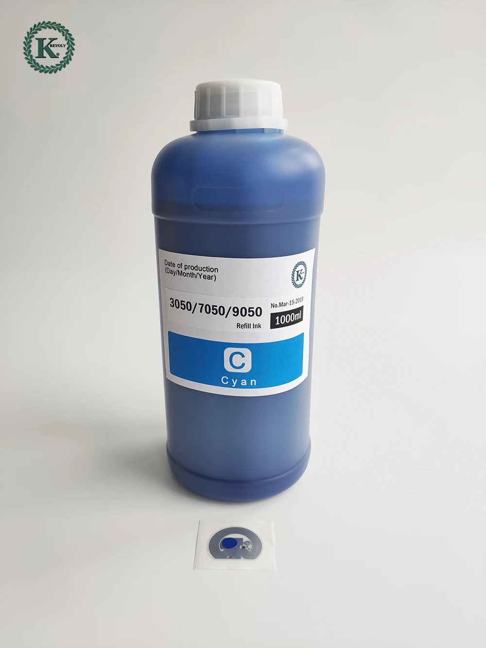 KREYOLYCompatible Refill ink Replacement for 3050/7050/9050 K C M Y color with chip
