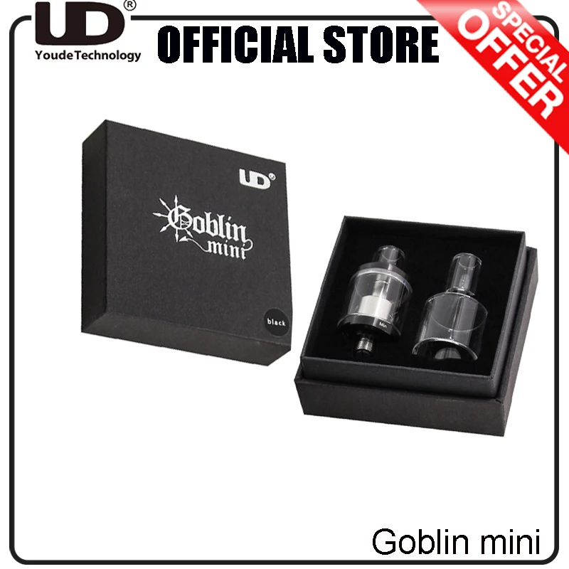 Оригинальный UD Гоблин мини VAPE RTA распылитель электронная сигарета 510 Танк против