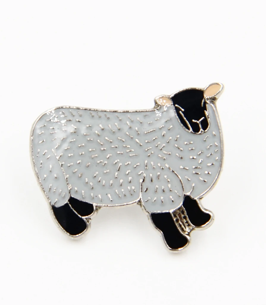 В партии 5 шт. богов шапочка в виде костюма Овцы рулевой лацкан брошь значок