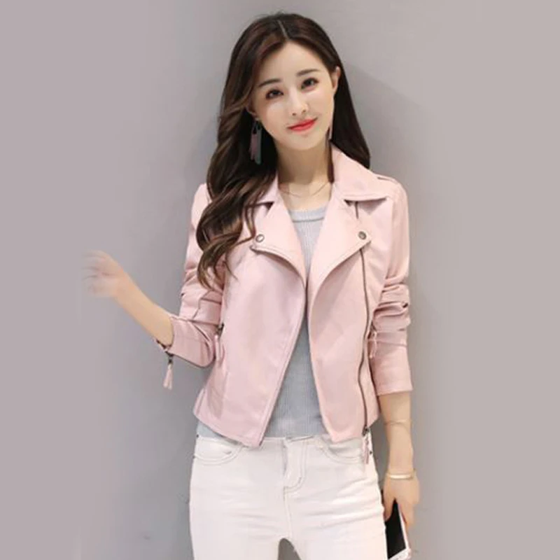 Женское пальто женские топы вечерние из искусственной кожи однотонный кардиган