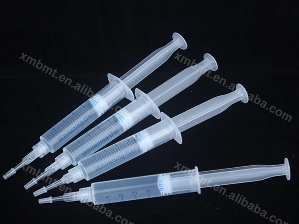 100 шт./лот 5 мл зубы отбеливающий крем зубной гель маска шприц для отбеливания