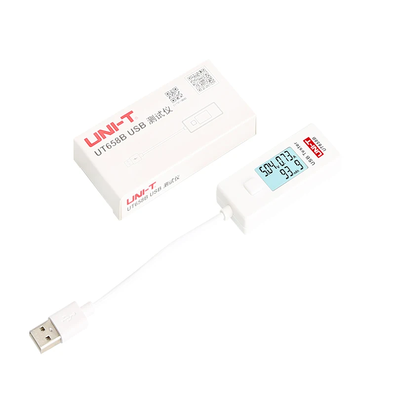 UNI-T UT658B UT658 USB тестер напряжения для телефона компьютера зарядки измерения тока