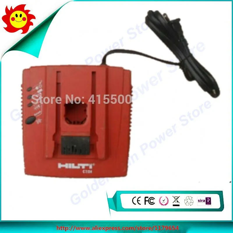Бесплатная доставка используется оригинал для hilti HILTI C7/24 7 2 V и 24V NI CD Ni MH зарядное