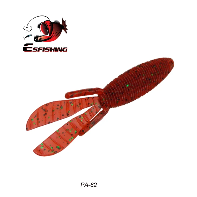ESFISHING мягкие приманки для рыбалки MD BOMB Craw 95 мм 6 шт. рыболовные снасти для ловли карпа приманка для щуки искусственная - Цвет: PA82