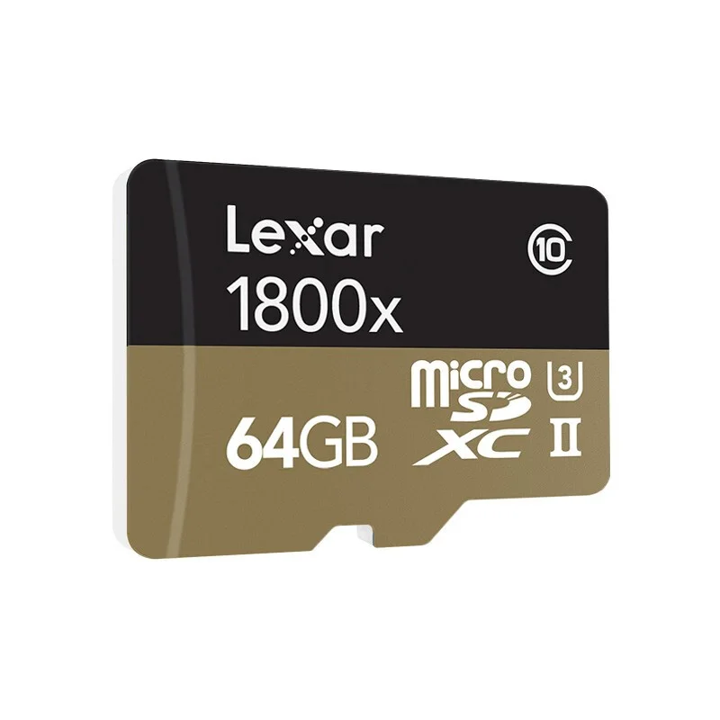 Lexar Micro SD карта 1800x microsd 64 ГБ 32 270 МБ/с./с sdxc U3 cartao de memoria Class 10 Флэш память TF для
