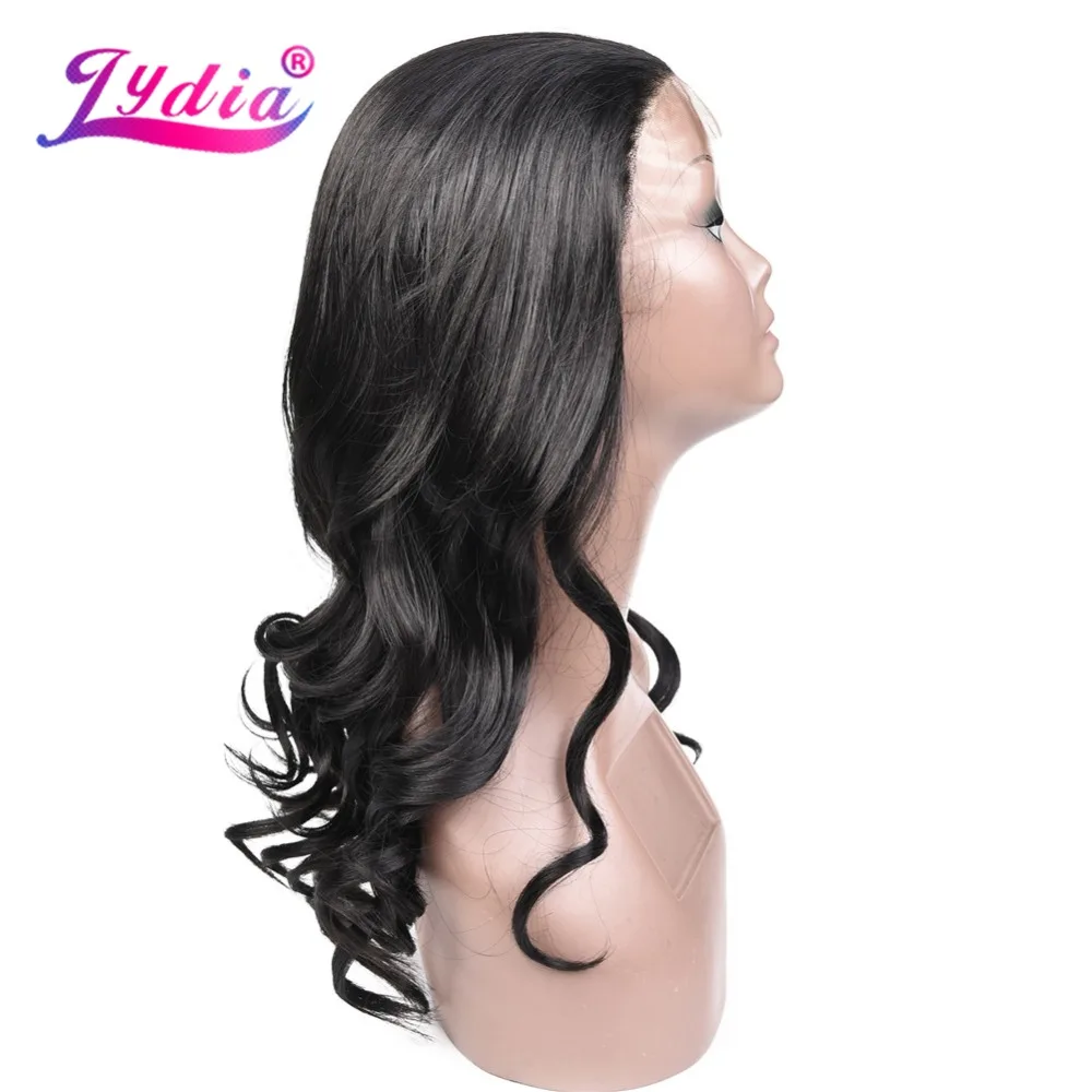 Парик Lydia Synthetic Wigs Long Wavy Hair High Density Swiss Lace Daily/Party/Cosplay Women Natural.