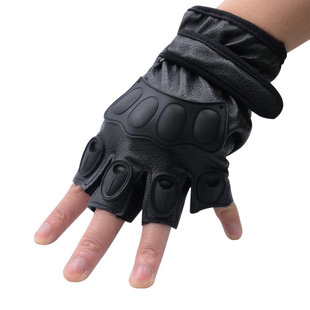 WUPP Половина Finger Открытый Перчатки Тактические Велоспорт Восхождение Рыбалка