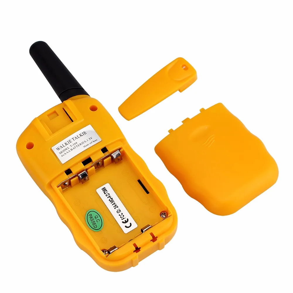1 pc Retevis RT388 Mini Walkie Talkie Kids Radio 0.5W 8/22CH VOX Flashlight Handy Transceiver Gift Children Toy Radio J7027