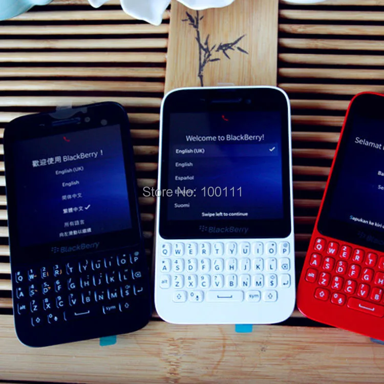 BB Q5 разблокированный Оригинальный Blackberry мобильный телефон двухъядерный 2 0 Мп +