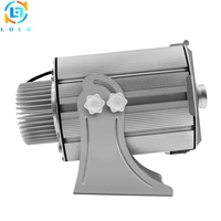 newest aluminum alloy silver outdoor advertising four eight images 40w 80w led gobo projector 10000lm led images logo projector