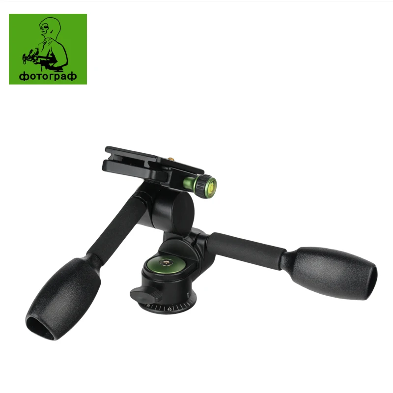 DPOTORPADP SYS40 шаровой головкой двойные ручки Quick Release Plate для Canon Nikon sony Fuji Камера штатив