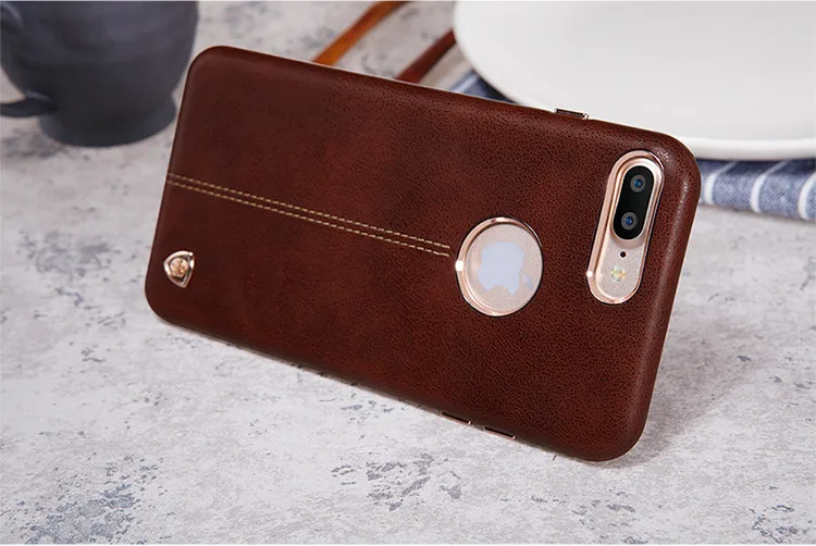 Для iPhone 7 Plus Случае Nillkin Британский Стиль PU Кожаный Чехол Тонкий Обложка |