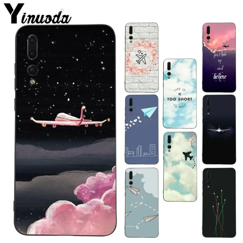 Чехол для телефона Yinuoda с принтом самолета из мультфильма Huawei P20pro mate10lite p9 p10plus honor
