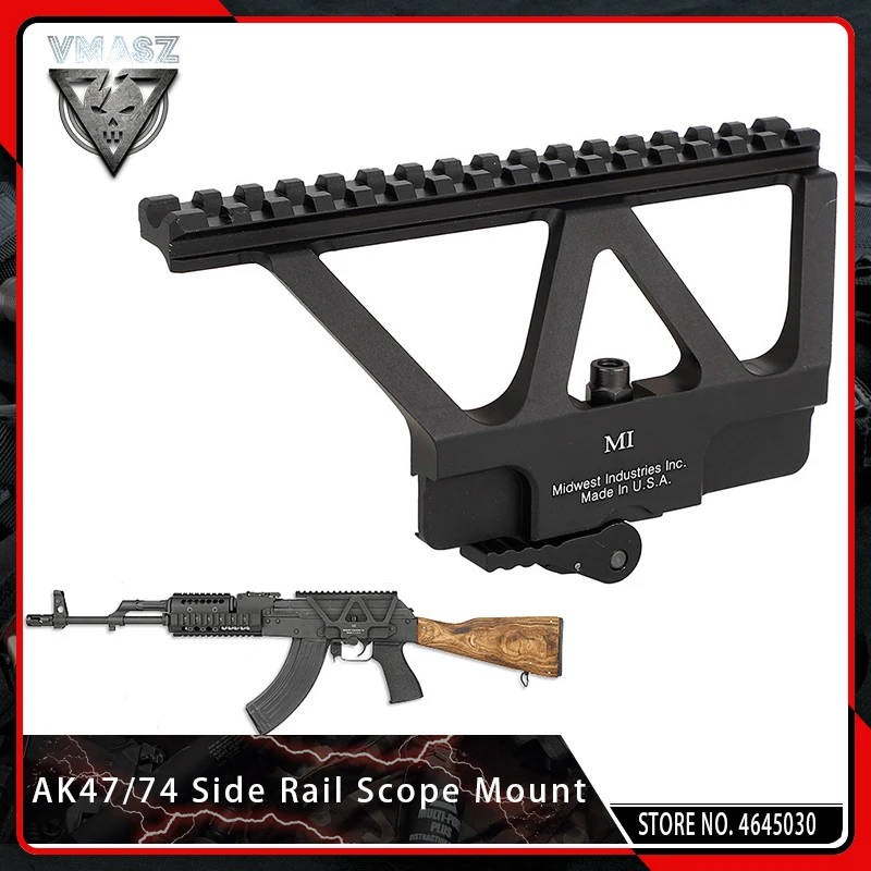 Vyou CNC 6 75 &quotдлинное быстрое отсоединение QD AK Gun боковое рельсовое крепление для