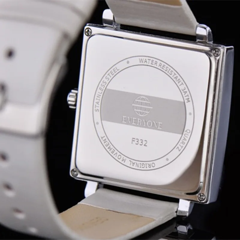 Часы наручные женские кварцевые люксовые брендовые квадратные