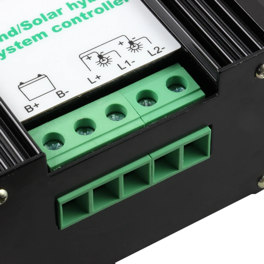 PowMr солнечный гибридный контроллер 30A 12 V 500 W или 50A 24 1000 lcd ветер и солнечная