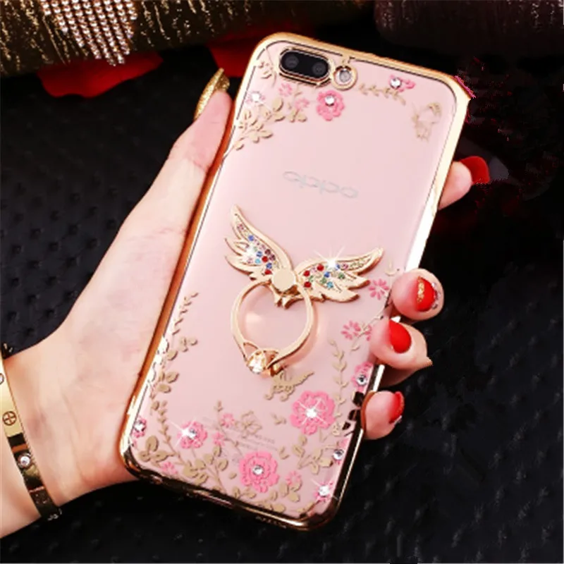 Чехол Bling Diamond для OPPO R15 Dream Mirror R11 Plus R11S F1Plus R9S R7S | Мобильные телефоны и аксессуары