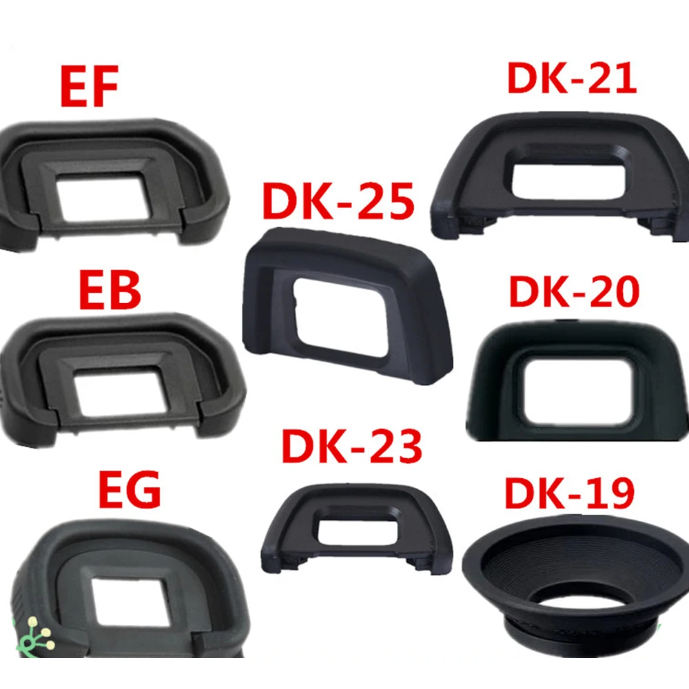 

DK-19 DK-20 DK-21 DK-23 DK-24 DK-25 EF EB EG EC DK-5 Rubber Eye Cup Eyepiece Eyecup for nikon canon SLR Camera 10pcs