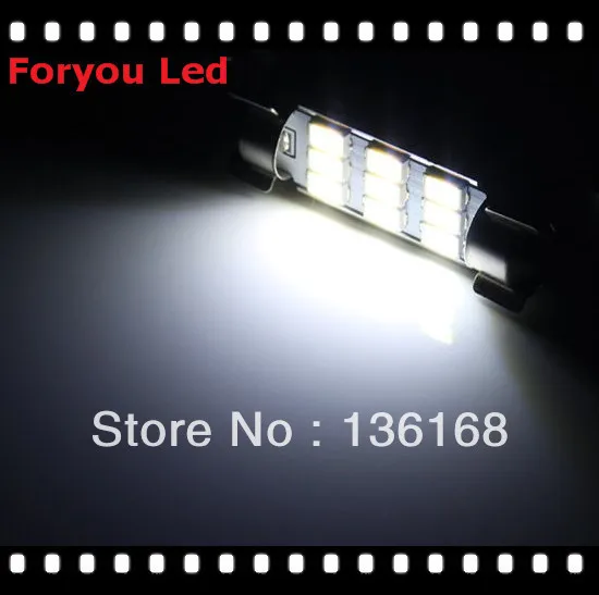 Бесплатная доставка 4 шт. без ошибок! Can bus евро 39 мм 5730 9 SMD светодиодный белая