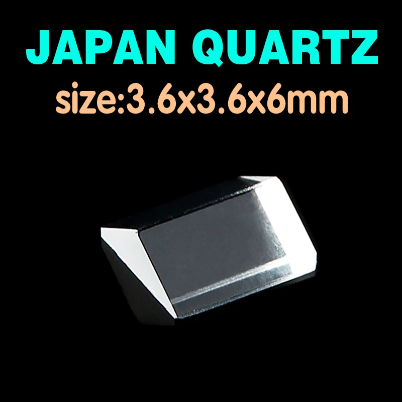 Quartz glass triangular prism(3.6x3.6x6mm) | Канцтовары для офиса и дома