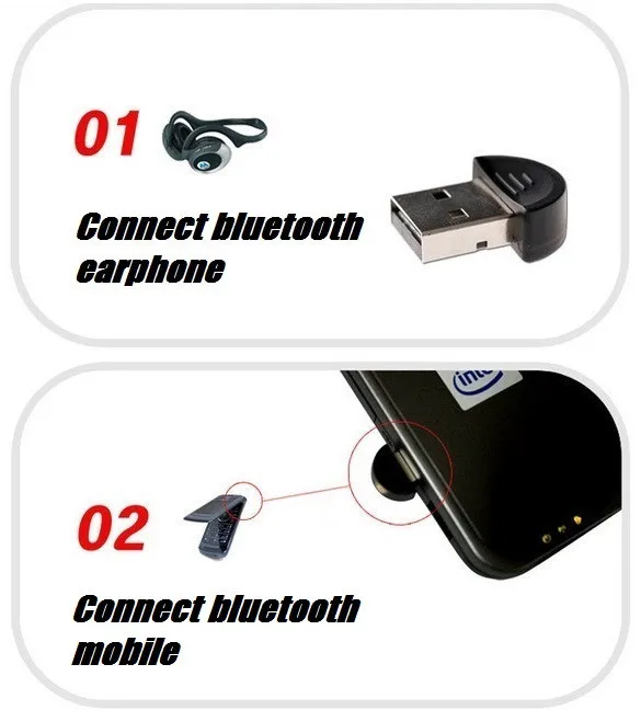 bluetooth usb adapter Hot Sale Mini USB Bluetooth Adapter V2.0 Dual Mode Wireless Dongle CSR 2.0 For WinXP/7/8 32/64system | Компьютеры и