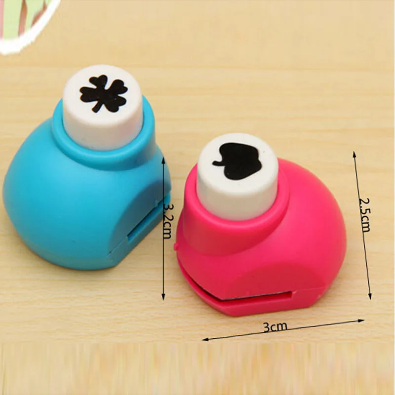 10pcs Christmas Embossing DIY Paper Cutter boy girl scrapbook Shaper device Hole Punch Kids Handmade Craft set gift | Канцтовары для