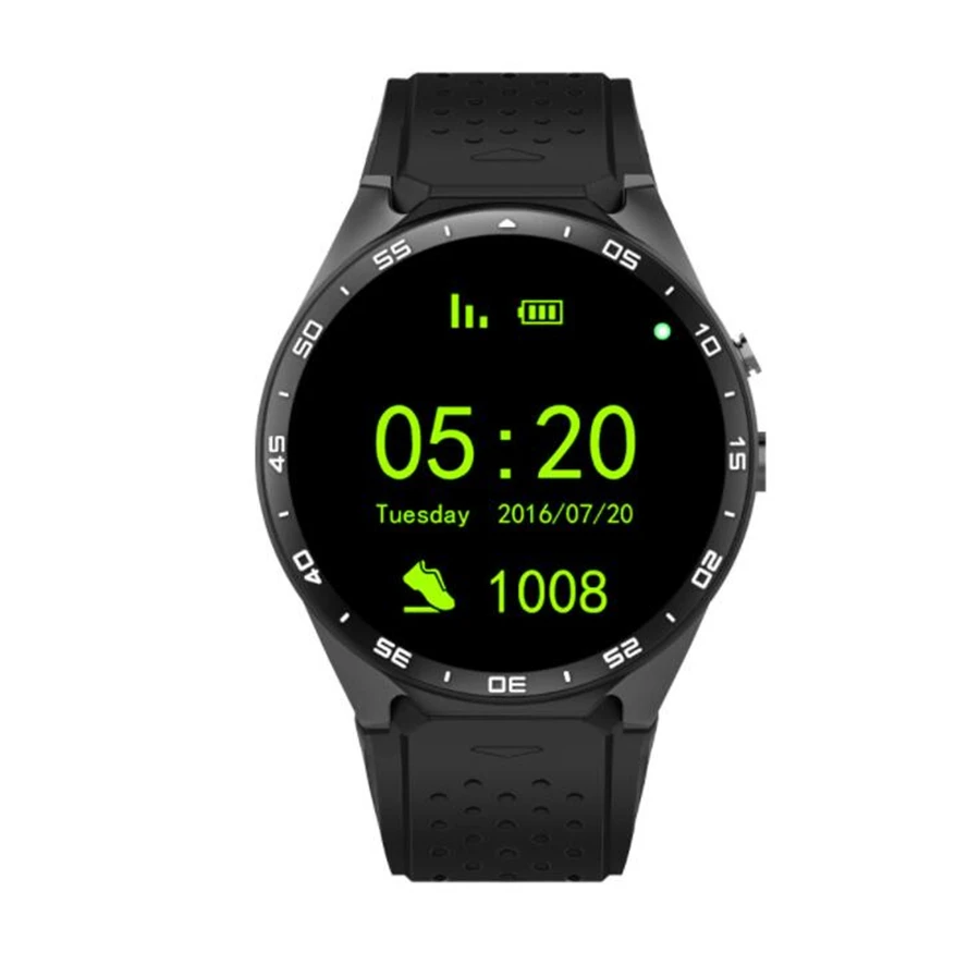 Новый Android KW88 1 39 дюймовый экран высокой четкости wifi 3g gps MTK6580 Четырехъядерный 4G + 512