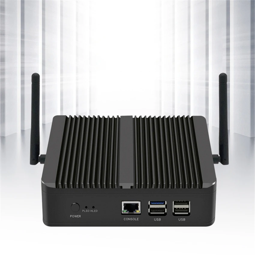 Bestellen N3918SD1 Mini Host CPU Win7/Win8/Win10/Linux High Definition Desktop-Computer Host 1920*1080p HTPC Computer Mini Host 12V