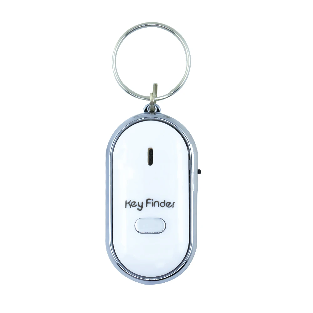 Мини-свисток анти-потеря KeyFinder будильник кошелек Pet трекер умный мигающий пикающий дистанционный брелок для ключей с локатором Tracer Key Finder+ светодиодный