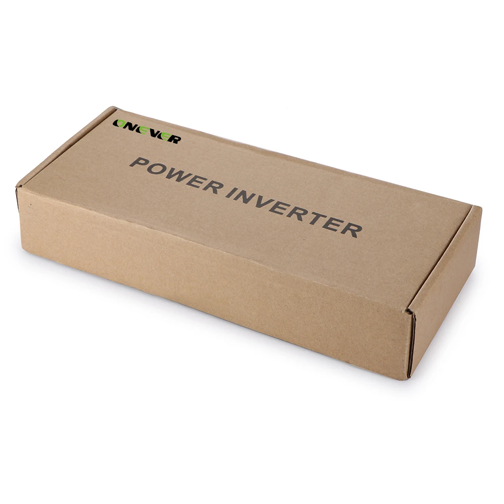 ONEVER автомобильный инвертор 2600 Вт AC/DC 12 V к переменному току 220 V дисплей цифрового вольтметра с модифицированной синусоидой, Мощность защита от перегрузки