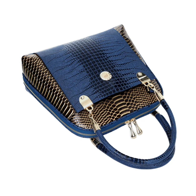 Сумка мессенджер FGGS Женская кожаная синяя|crossbody purse|women leather bagbag women |